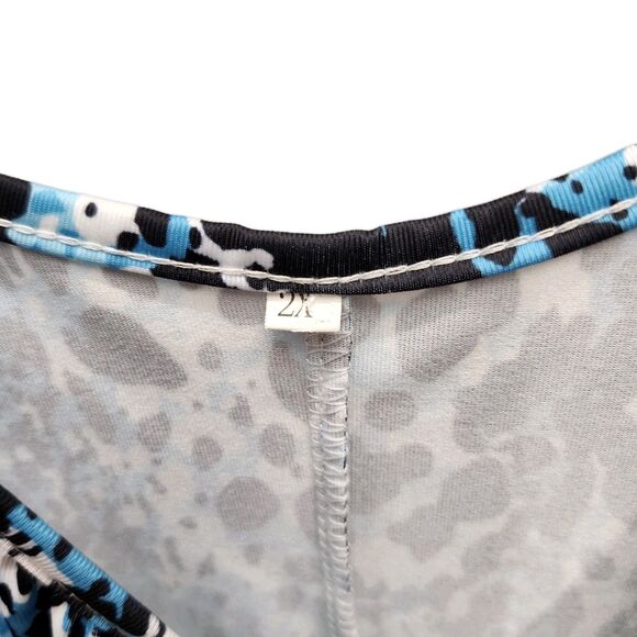 Rompers Set Of 2 Womens 2XL Scoop Neck Pockets Unbranded Pink Black Blue Casual - Picture 15 of 16